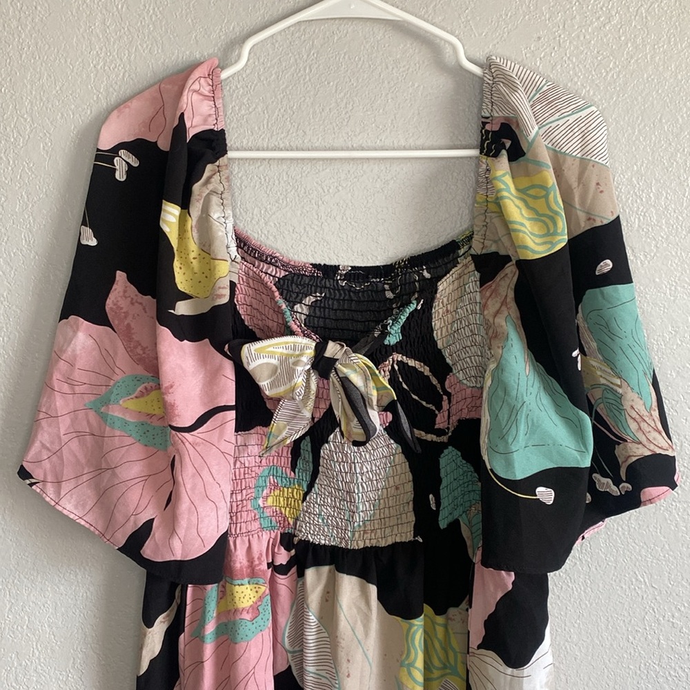SHEIN Floral Maxi Dress